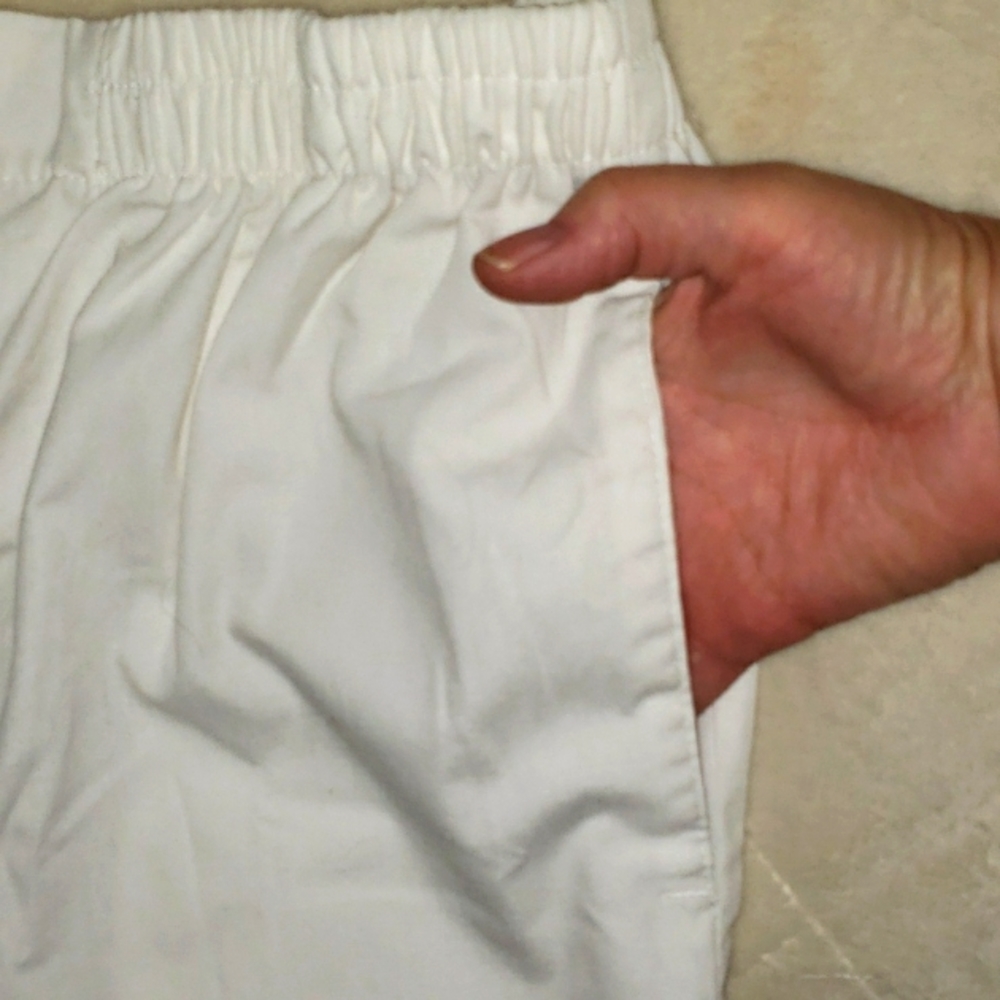 JASCO White Uniform Pants Size S EUC